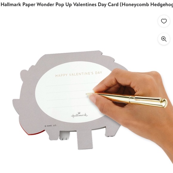 3 FOR $10 NIP Hallmark Valentine’s Day Paper Wonder Card. - Picture 6 of 7